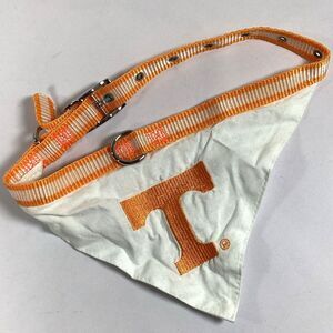 University Tennessee College Dog Collar Bandana Size Medium Vols